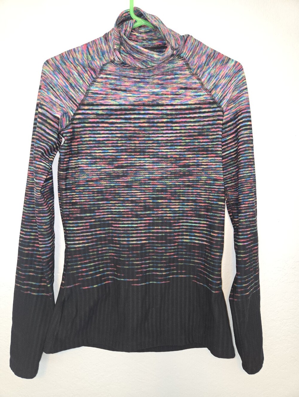 Nike Pro Hyperwarm Cowl Neck, Long Sleeve Pullover, Size Large - Picture 2 of 5